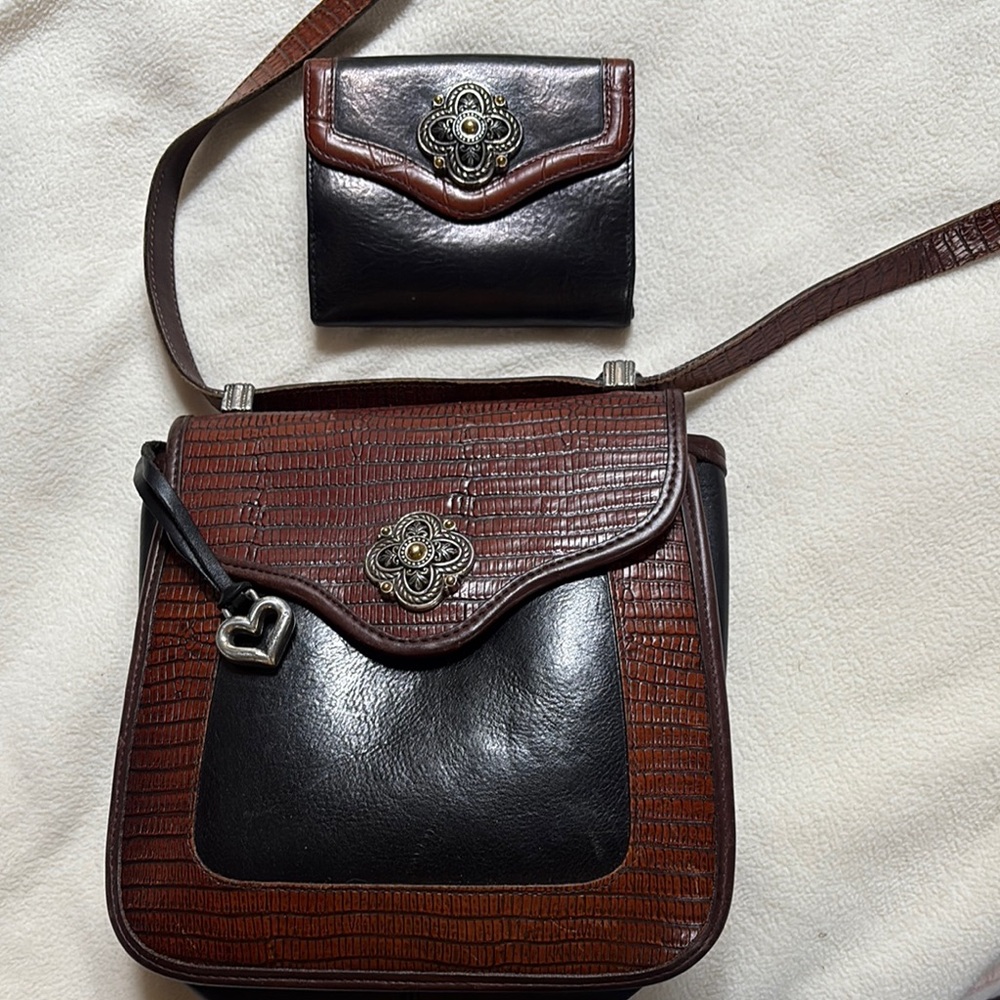 vintage Brighton Bag and wallet set